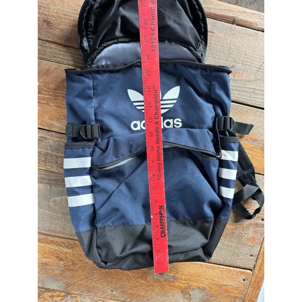 Navy Blue Adidas Sport Bag Basketball Soccer Backpack Youth